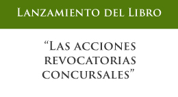 Lanzamiento del libro 