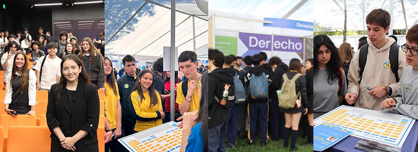 Alto interés en estudiar Derecho en la UC marcó la Expo Futuro Novato y Novata 2025