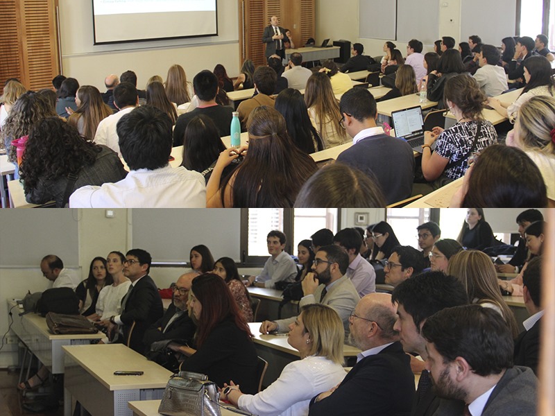 PADE organizó charla para alumnos de cuarto año sobre el rol de la Clínica Jurídica y sus áreas de atención