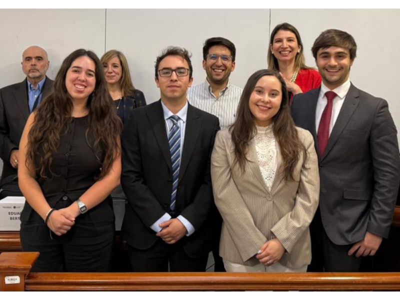 Primer Moot Court en Derecho y Tecnologías realizado en Chile contó con la participación de ayudantes del Programa de Derecho, Ciencia y Tecnología