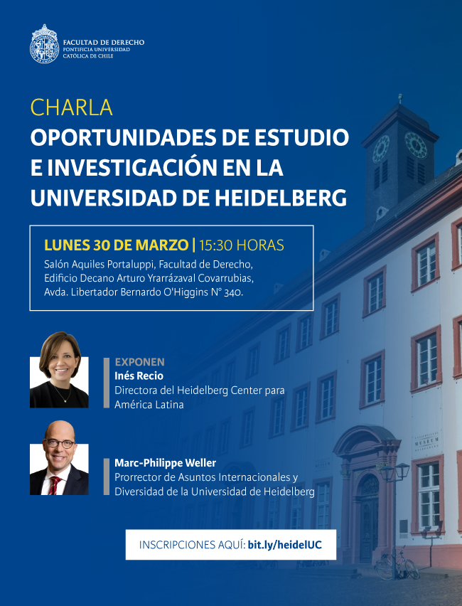 Oportunidades de estudio e investigación en la Universidad de Heidelberg Afiche