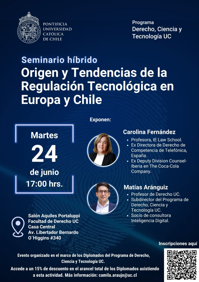 Origen y Tendencias de la Regulación Tecnológica Afiche