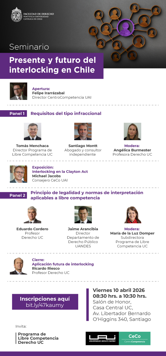 Presente y futuro del interlocking en Chile Afiche