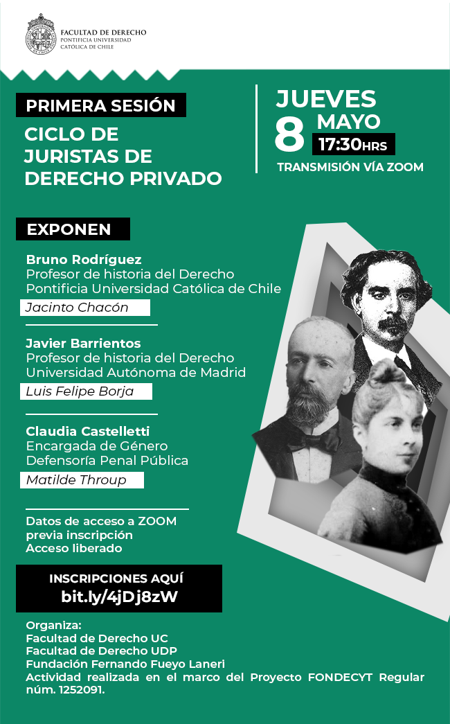 Primera sesión Juristas afiche