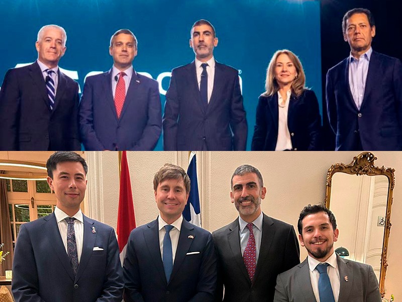 Profesor Jorge Sahd participó en actividades relacionadas al comercio global
