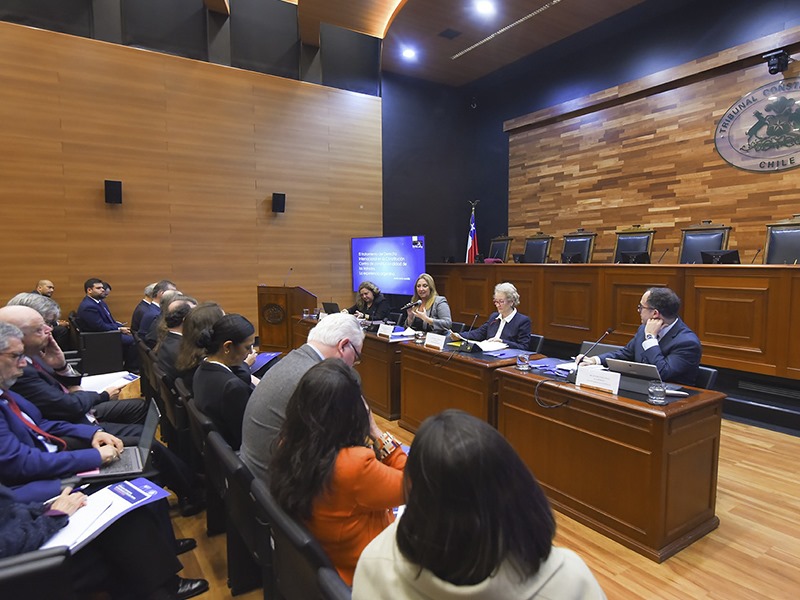 Profesor Álvaro Paúl participó en seminario organizado por el Tribunal Constitucional