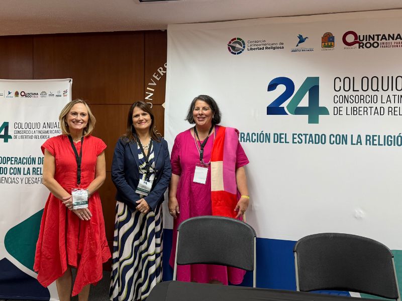 Profesoras Domínguez Hidalgo, Pimstein y Celis participaron en Coloquio del Consorcio Latinoamericano de Libertad Religiosa
