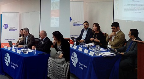 Profesores Carolina Valdivia y Sebastián Rioseco participaron en las Jornadas Anuales de la Sociedad Chilena de Derecho Internacional