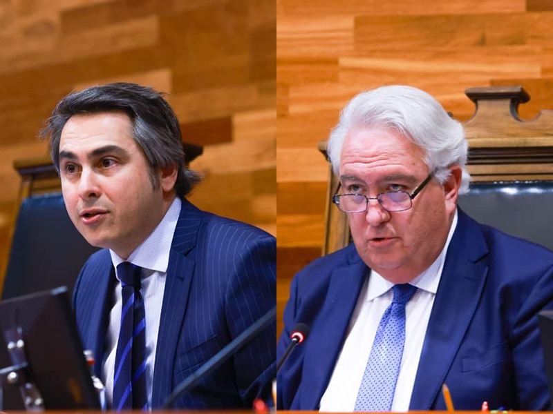 Profesores José Francisco García y Miguel Ángel Fernández participaron en seminario internacional sobre la interpretación y argumentación constitucional