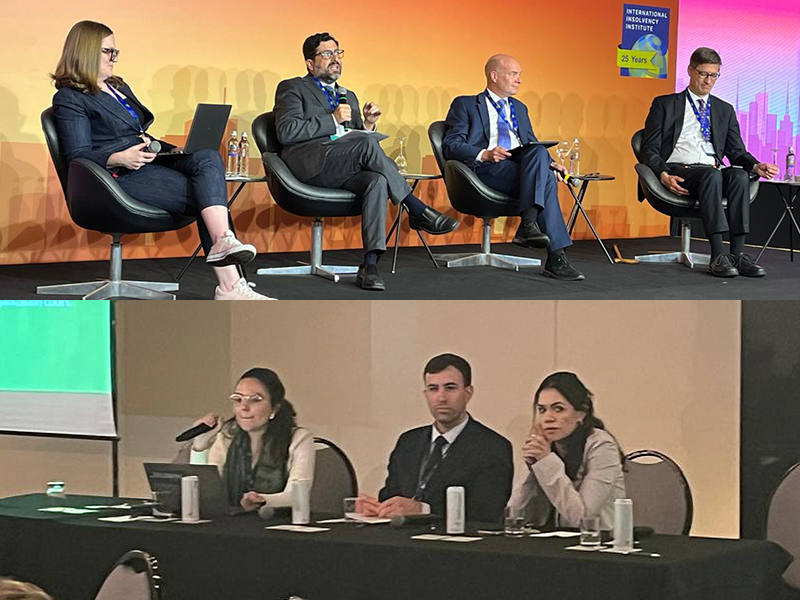 Profesores Roberto Villaseca y Juan Luis Goldenberg participan en la 25ª Conferencia Anual del International Insolvency Institute