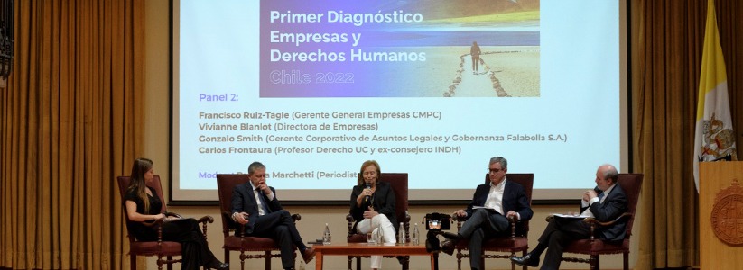 Programa de Sostenibilidad Corporativa realizó el primer diagnóstico sobre empresas y DD.HH. en Chile