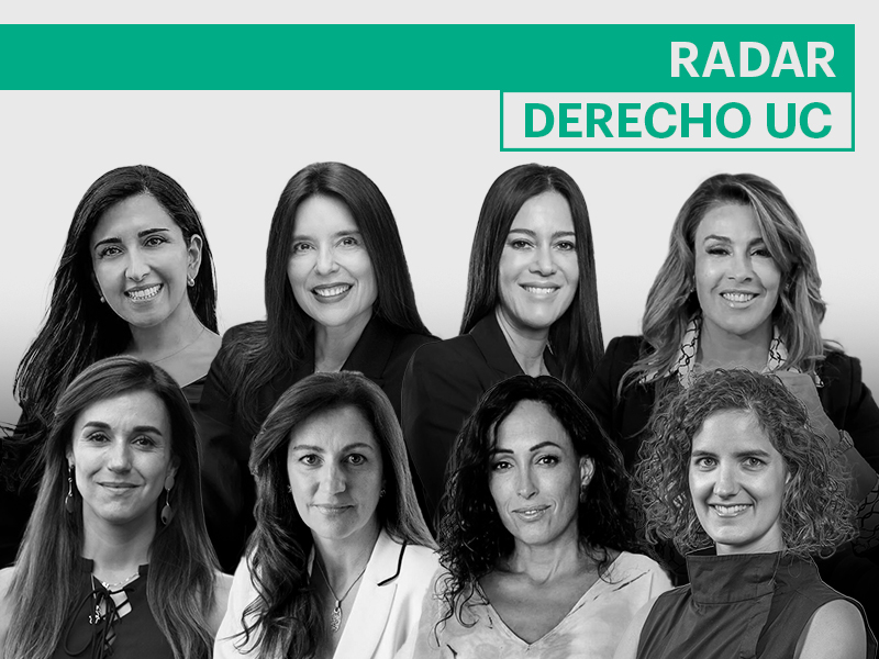 Ocho exalumnas de Derecho UC destacan entre las 100 mujeres líderes de Chile 2024