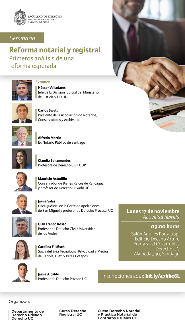 Reforma notarial y registral Afiche 1