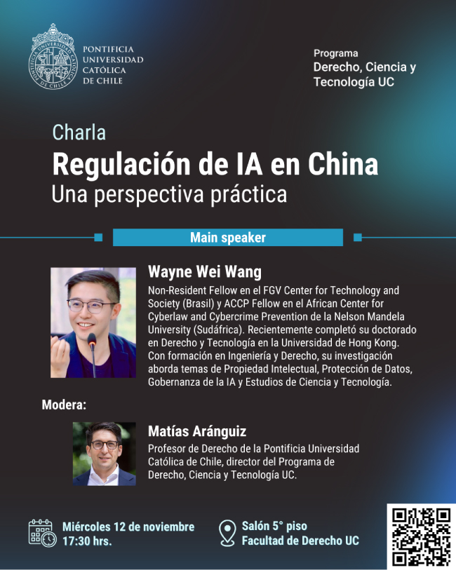 Regulación de IA en China Afiche