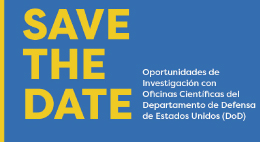Taller Oportunidades de Investigación con oficinas científicas del Departamento de Defensa de Estados Unidos (DoD)