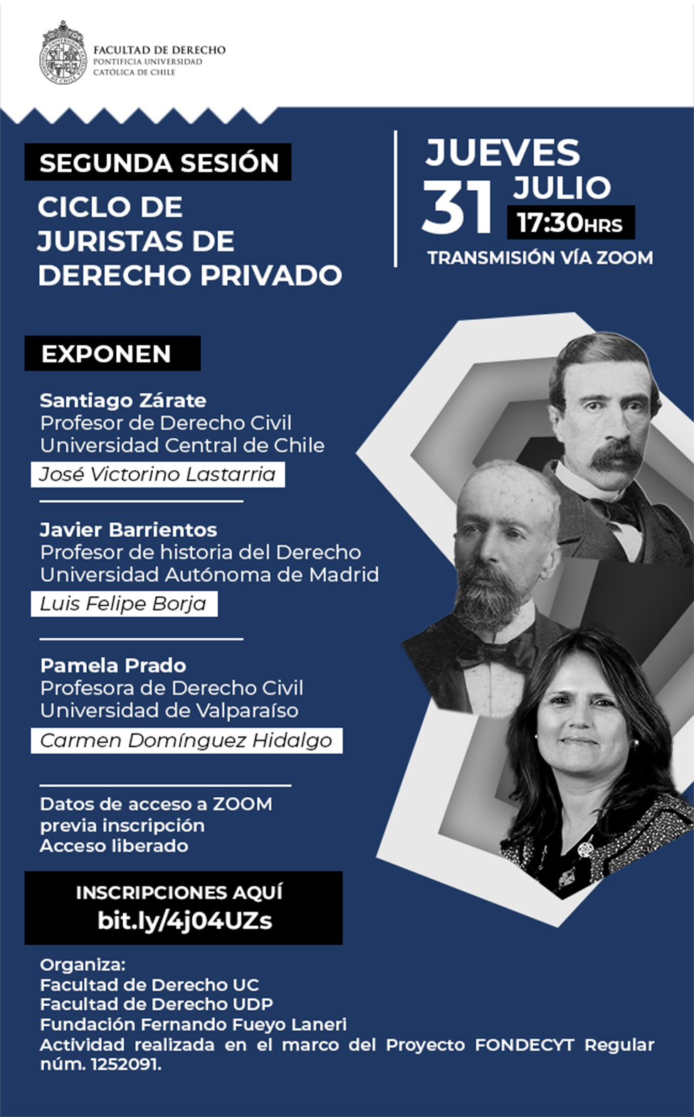 Segunda sesión Juristas2025 afiche