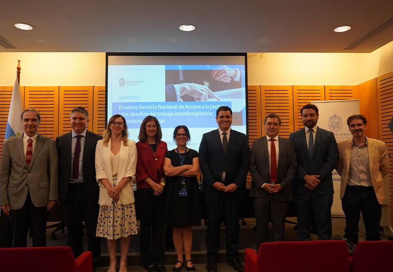 Derecho UC realizó seminario sobre el nuevo Servicio Nacional de Acceso a la Justicia