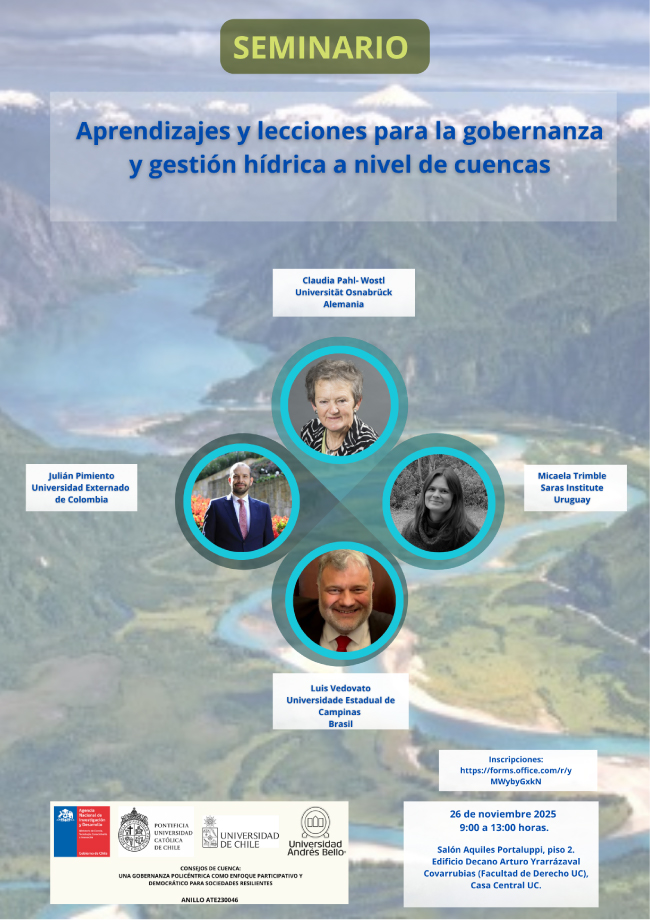 Seminario cuencas Afiche