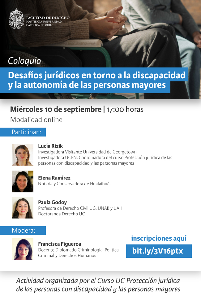 Seminario curso de discapacidad Afiche