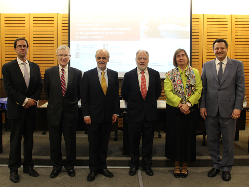 Evento de lanzamiento de Jueces para Chile contó con la participación de destacado juez estadounidense Diarmuid O’Scannlain