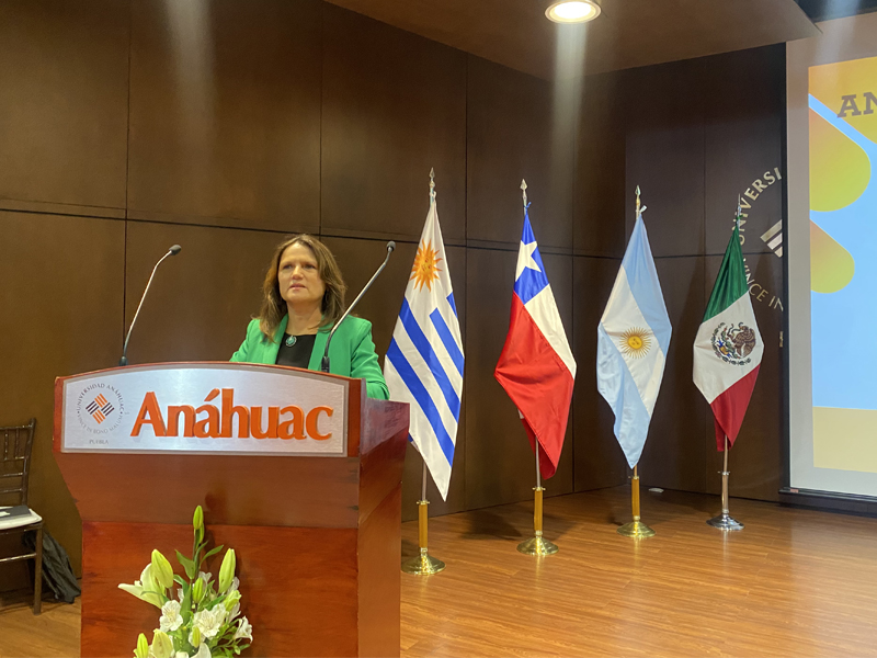Profesora Carmen Domínguez H. expuso en México sobre los desafíos de la corresponsabilidad a nivel regional