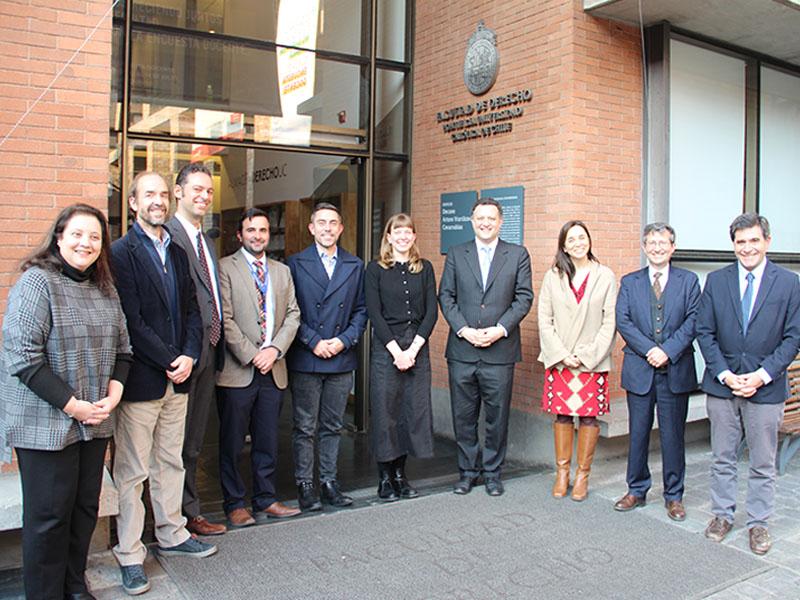 Derecho UC concreta puntos de colaboración con School of Law & Justice de la University of New South Wales (Australia)
