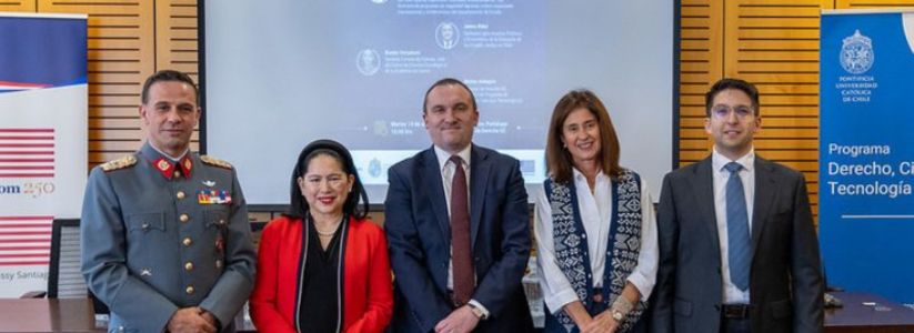 Seguridad nacional, cooperación y tecnología: expertos de Estados Unidos y Chile se reúnen en Derecho UC