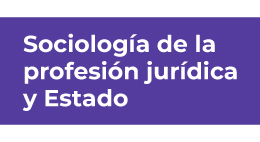 Seminario Sociología de la profesión Jurídica y Estado