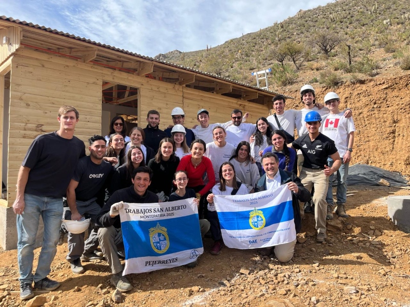 Trabajos San Alberto 2025 en Monte Patria reunió a más de 200 estudiantes de Derecho UC