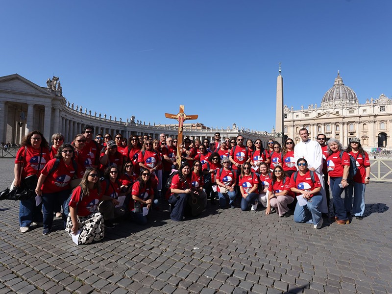 Tres funcionarias de Derecho UC participaron en el Jubileo de los Trabajadores 2025 en Roma