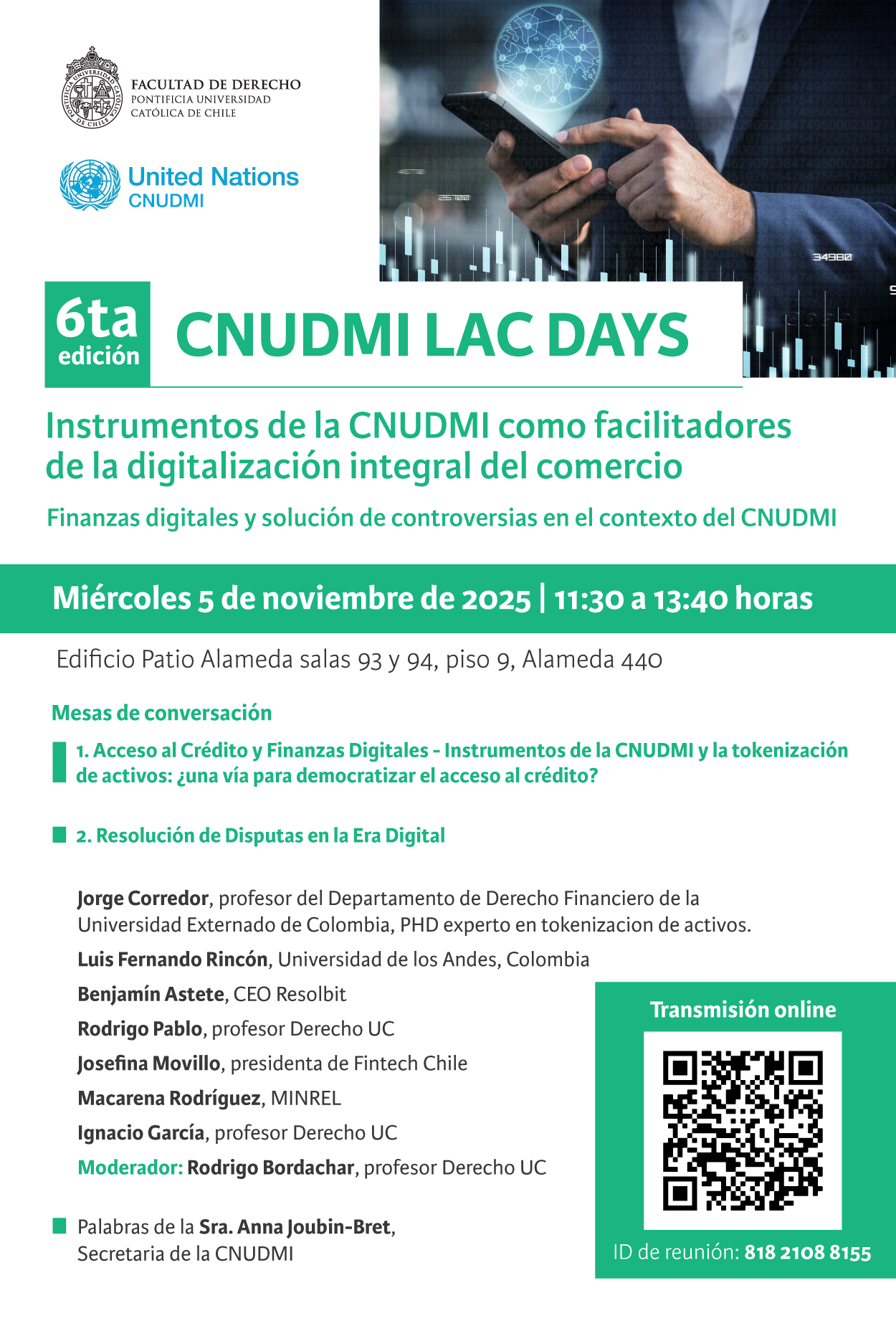UNCITRAL LAC DAY noviembre 2025 Afiche