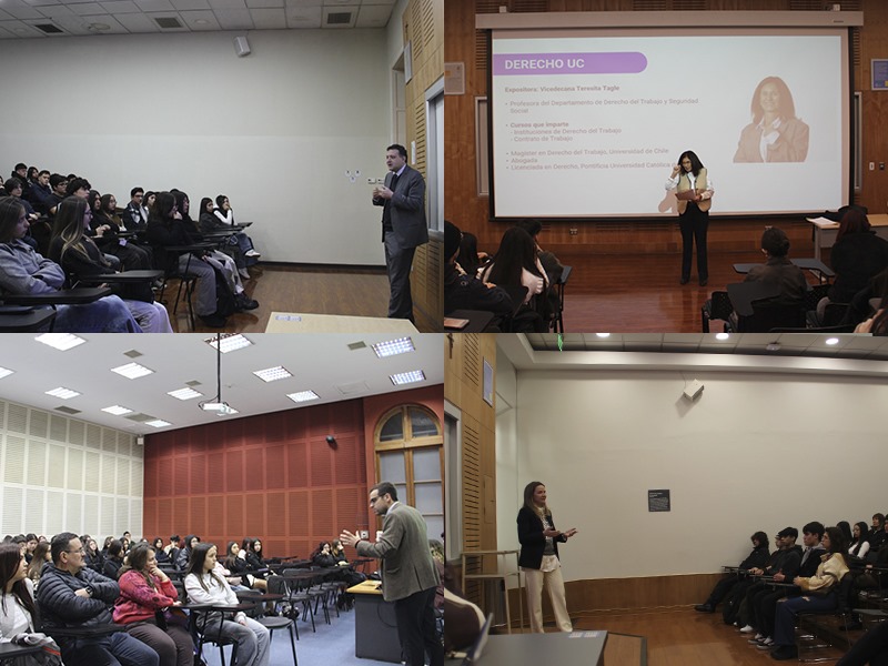 ¡Ven y conoce Derecho UC!: gran convocatoria tuvo actividad que reunió a más de 350 estudiantes de colegios