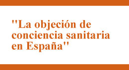 Charla La objeción de conciencia sanitaria en España