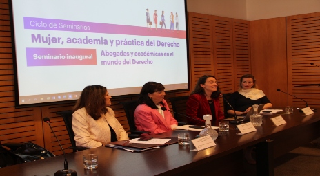Se inició ciclo de seminarios sobre la importancia de la mujer en la academia y en la práctica del Derecho
