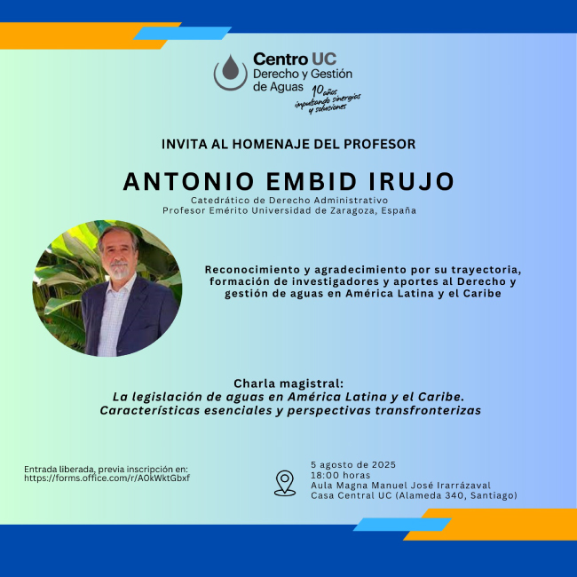 homenaje Antonio Embid Afiche
