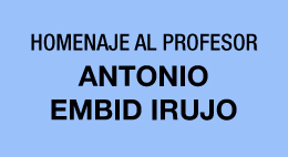 Homenaje a profesor Antonio Embid Irujo, catedrático de Derecho Administrativo