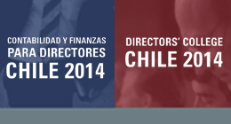 Director's College Chile 2014
