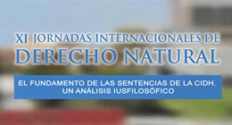 Plazo de envío de comunicaciones para las XI Jornadas Internacionales de Derecho Natural