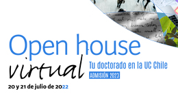 Open house virtual: Tu doctorado en la UC Chile