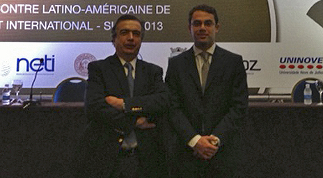 Profesores Derecho UC participaron en panel principal del Encuentro Latinoamericano de Derecho Internacional 2013
