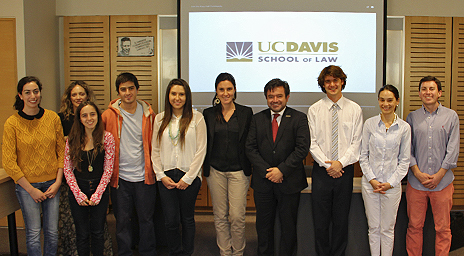 Alumnos se reunieron con el director para Latinoamérica de UC Davis Law School