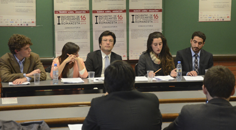 13 alumnos Derecho UC participaron en el I Encuentro de Estudiantes de la Tradición Romanista en Buenos Aires