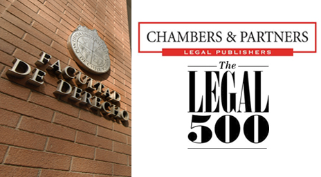 Profesores destacaron en ranking Chambers and Partners y The Legal 500