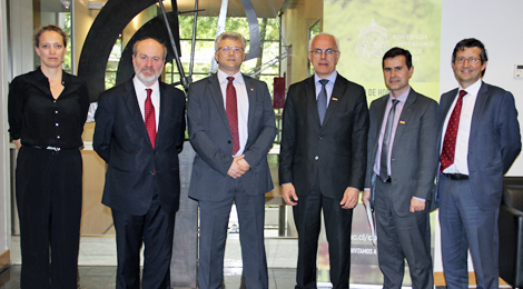Autoridades de la Universidad La Salle de Brasil visitaron la Facultad