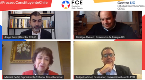 Expertos chilenos y españoles debaten sobre actual proceso constitucional