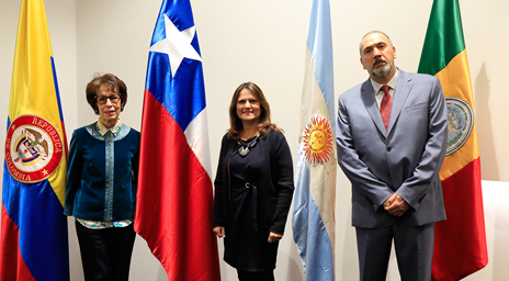 Profesora Carmen Domínguez H. desarrolló variadas actividades académicas en Colombia