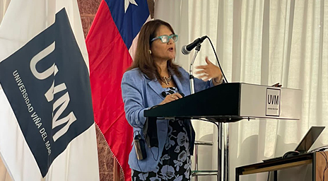 Profesora Carmen Domínguez H. inauguró año académico de la Escuela de Ciencias Jurídicas de la Universidad de Viña del Mar