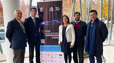 Cinco profesores Derecho UC participaron en las XVIII Jornadas Nacionales de Derecho Civil