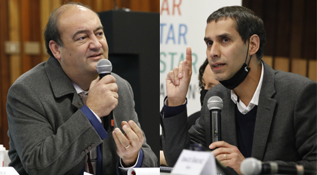 Profesores Patricio Zapata y Sebastián Soto participaron en Foro Universitario UC sobre proceso constituyente
