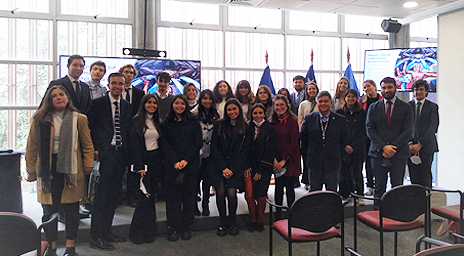 Estudiantes Derecho UC visitaron las oficinas de la Organización Internacional del Trabajo